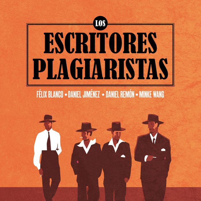 LOS ESCRITORES PLAGIARISTAS, de FéLIX BLANCO Y DANIEL JIMéNEZ | portada del libro