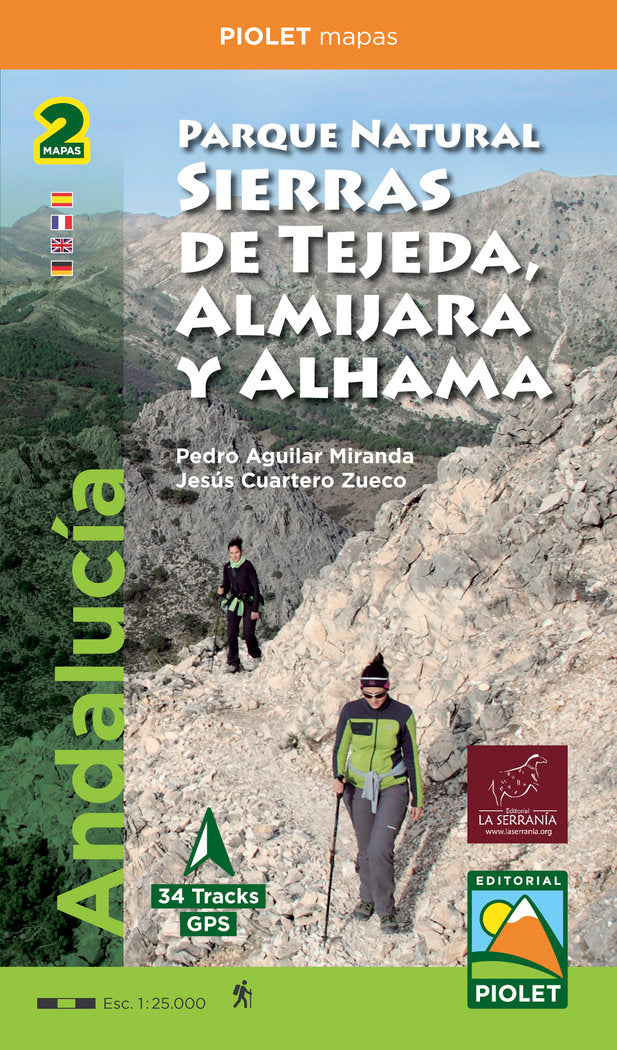 Parque Natural Sierras de Tejeda, Almijara y Alhama | portada del libro