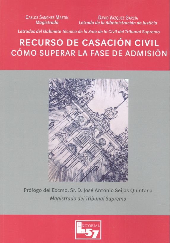RECURSO DE CASACIÓN CIVIL, de SÁNCHEZ MARTÍN, CARLOS | portada del libro