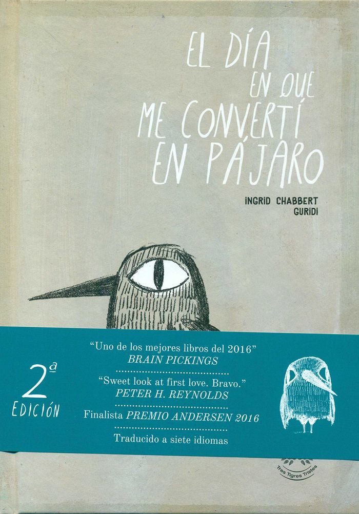 EL DÍA EN QUE ME CONVERTÍ EN PÁJARO, de CHABBERT | portada del libro
