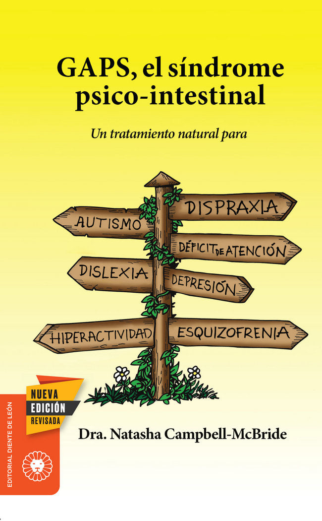 GAPS, el síndrome psico-intestinal, de Campbell McBride, Natasha | portada del libro
