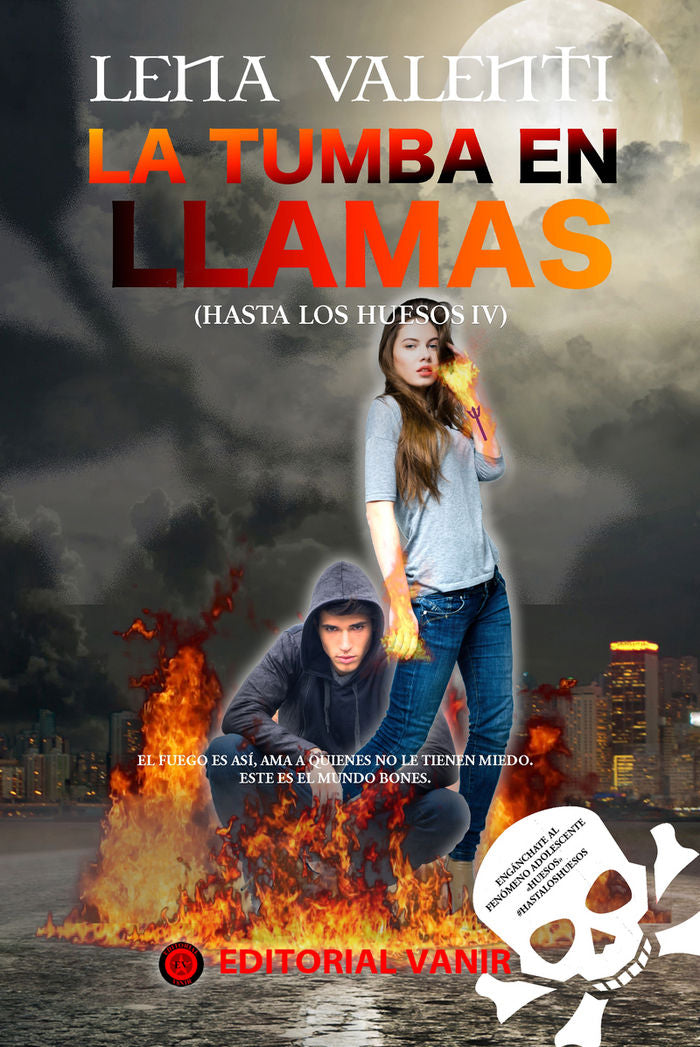 LA TUMBA EN LLAMAS, de Valenti, Lena | portada del libro