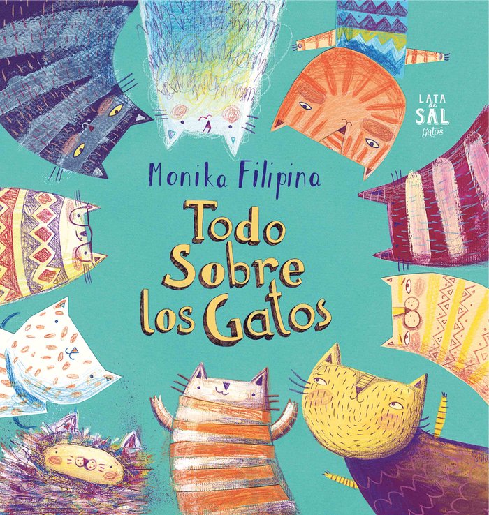 Todo sobre los gatos, de Filipina Trzpil, Monika | portada del libro