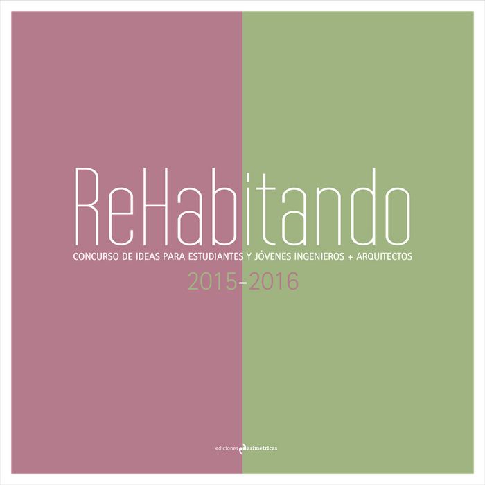 REHABITANDO 2015-2016, de Varios autores | portada del libro