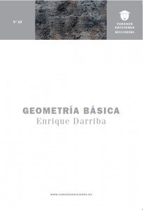 Geometría básica, de Darriba | portada del libro