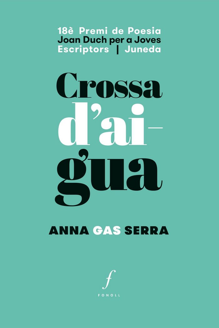 Crossa d'aigua, de Gas Serra, Anna | portada del libro