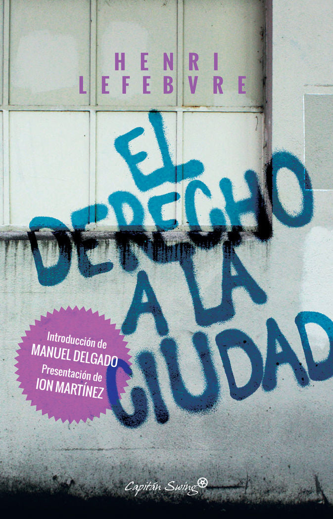 El derecho a la ciudad, de Lefebvre, Henri | portada del libro