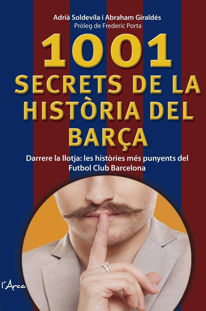 1001 SECRETS DE LA HISTORIA DEL BARÇA, de SOLDEVILA ROVIRA | portada del libro