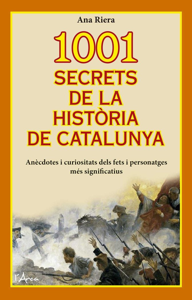 1001 SECRETS DE LA HISTORIA DE CATALUNYA, de RIERA | portada del libro