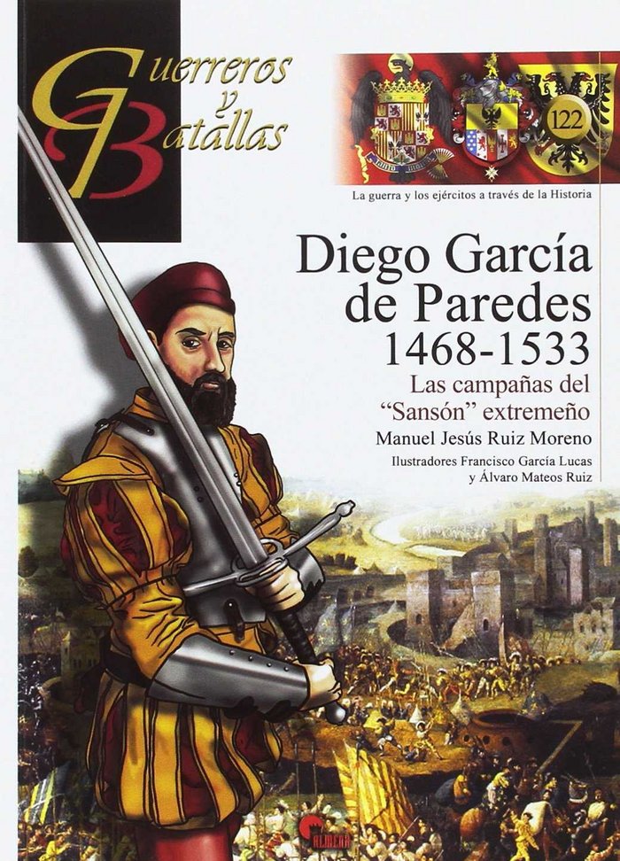 DIEGO GARCÍA DE PAREDES 1486-1533, de RUIZ MORENO | portada del libro