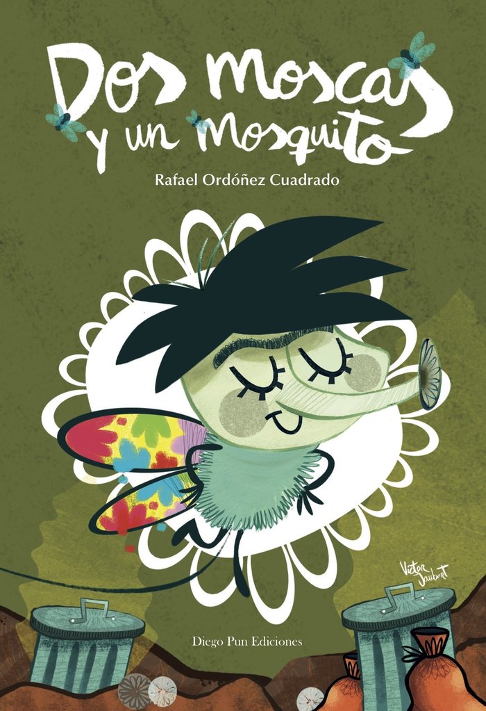 DOS MOSCAS Y UN MOSQUITO, de ORDÓÑEZ CUADRADO | portada del libro