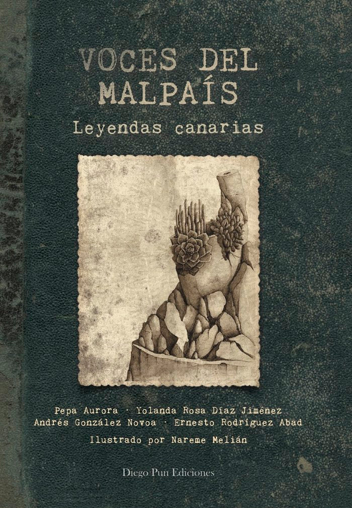 VOCES DEL MALPAÍS. LEYENDAS CANARIAS, de RODRIGUEZ ABAD, ERNESTO | portada del libro