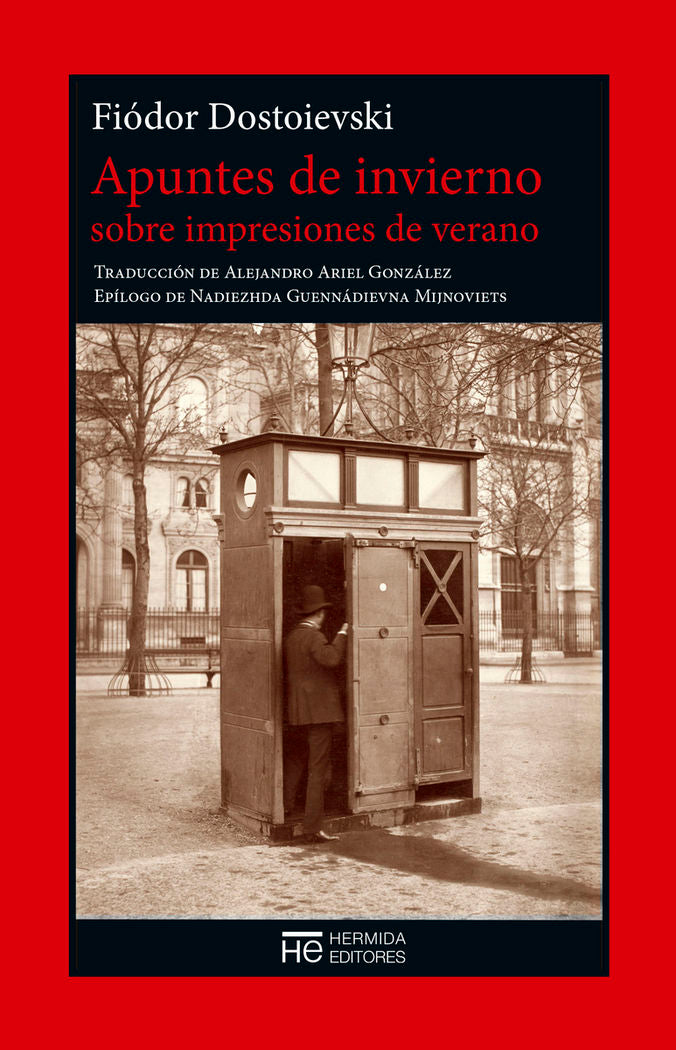 Apuntes de invierno sobre impresiones de verano, de Dostoievski, Fiódor | portada del libro