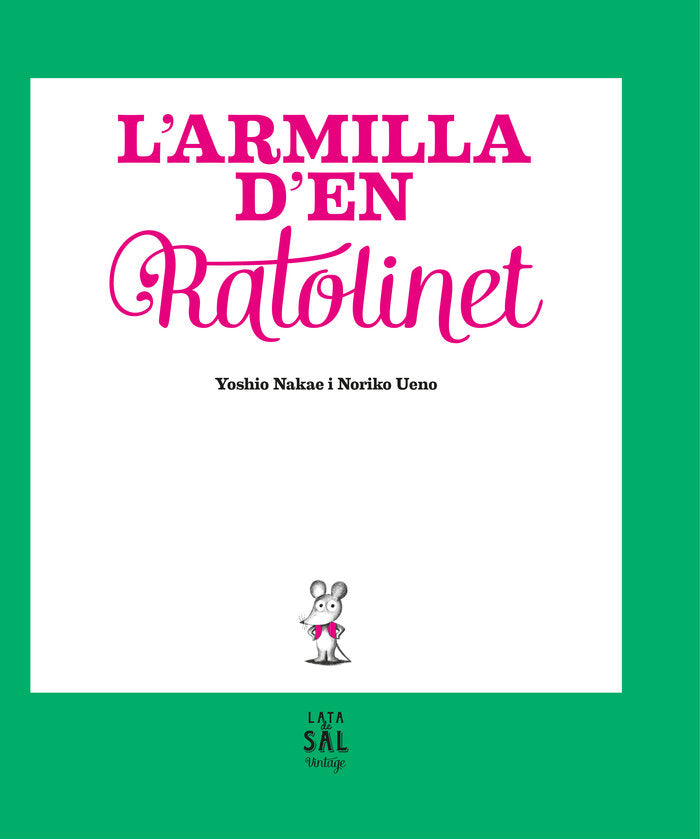 L'armilla d'en Ratolinet, de Nakae, Yoshio | portada del libro