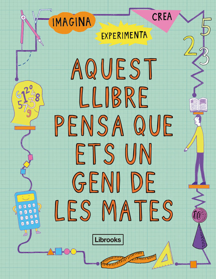 Aquest llibre pensa que ets un geni de les mates, de Goldsmith, Mike | portada del libro
