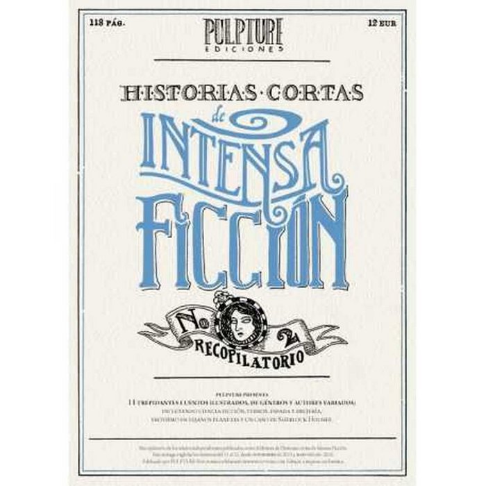 Historias cortas de intensa ficción, nº2, de Varios autores | portada del libro