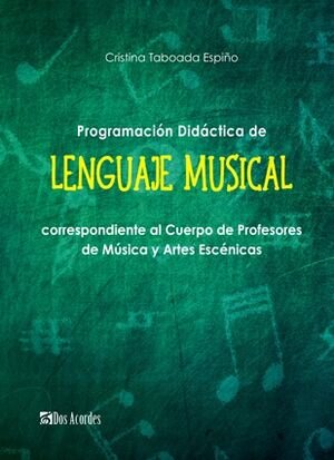 Programación Didáctica de Lenguaje Musical, de Taboada Espiño | portada del libro