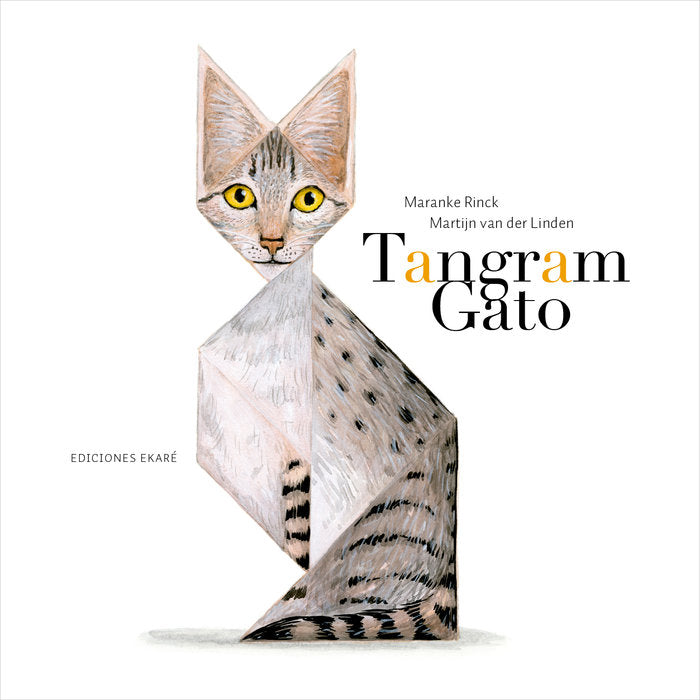 Tangram gato, de Maranke Rinck | portada del libro