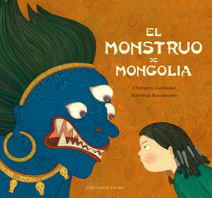 El monstruo de Mongolia, de Ichinnorov Ganbaatar | portada del libro