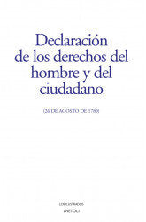 Declaración de los derechos del hombre y del ciudadano (26 de agosto de 1789), de Varios autores | portada del libro