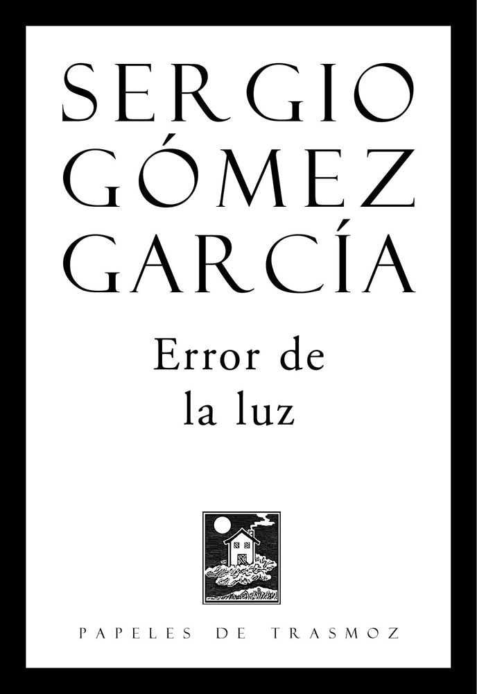 Error de la luz, de Gómez García | portada del libro