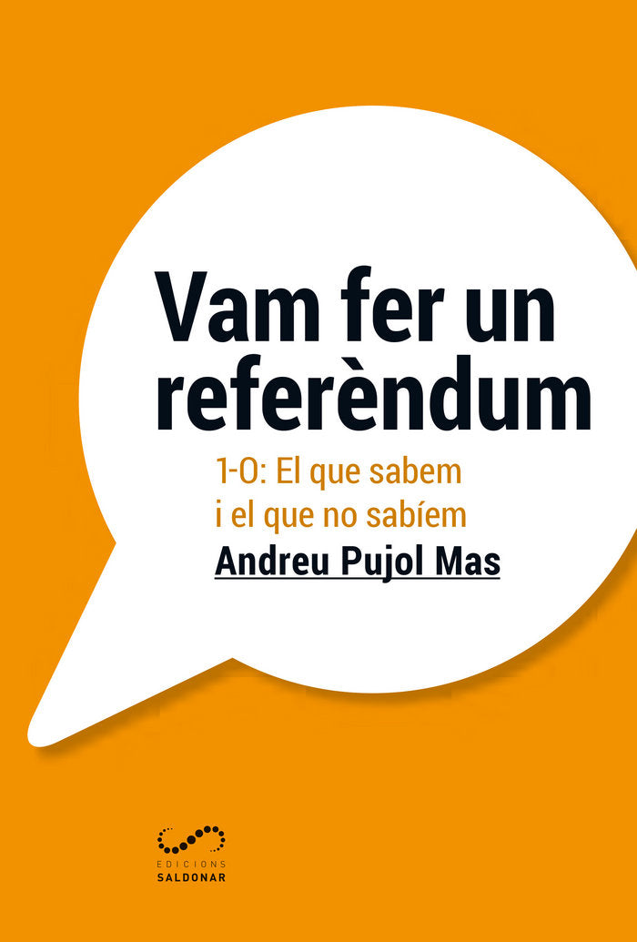 Vam fer un referèndum, de Pujol Mas, Andreu | portada del libro