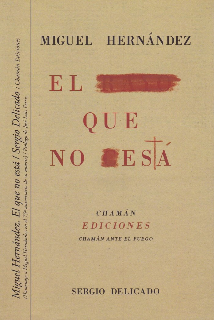 EL QUE NO ESTA, de Martínez Delicado | portada del libro