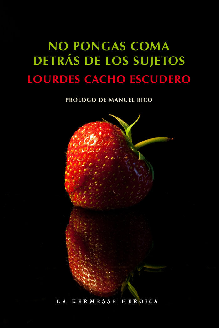 No pongas coma detrás de los sujetos, de CACHO ESCUDERO, LOURDES | portada del libro
