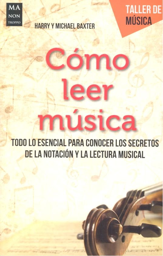 Cómo leer música, de Baxter | portada del libro