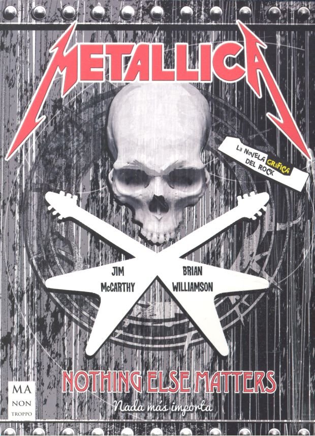 Metallica. La novela gráfica del rock, de McCarthy, Jim | portada del libro