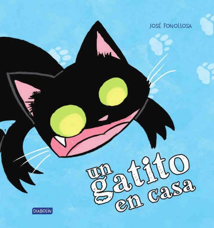 UN GATITO EN CASA, de FONOLLOSA,JOSE MIGUEL | portada del libro