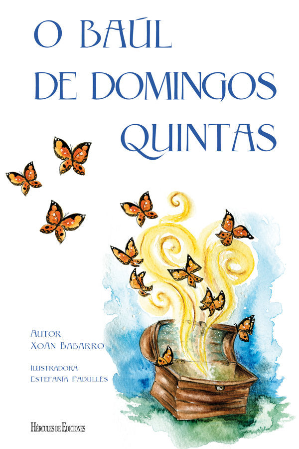 O baúl de Domingos Quintas, de Babarro González, Xoán | portada del libro