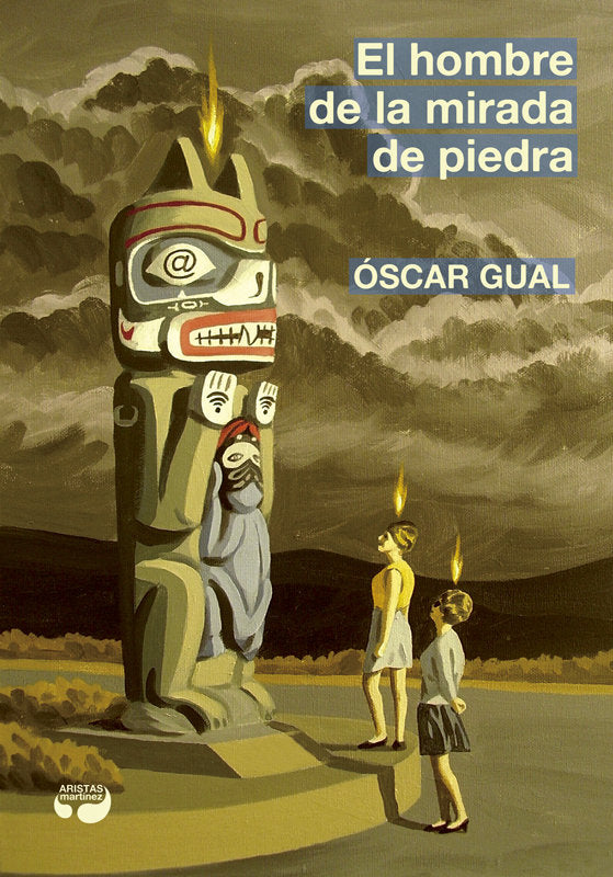 El hombre de la mirada de piedra, de Gual Domínguez | portada del libro