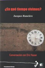 EN QUE TIEMPO VIVIMOS | portada del libro