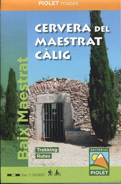 Cervera del Maestrat. Càlig. Escala 1:20.000, de Editorial PIOLET | portada del libro
