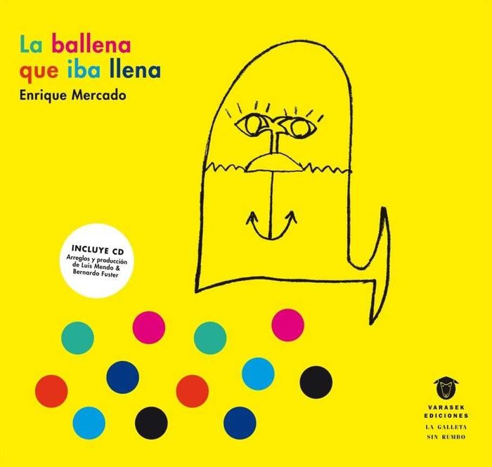 La ballena que iba llena + cd (Tela) | portada del libro
