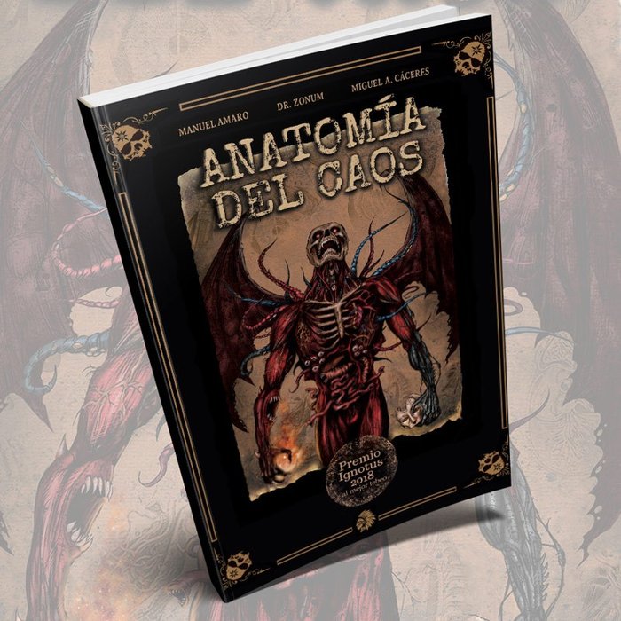 ANATOMÍA DEL CAOS, de Amaro Parrado, Manuel | portada del libro