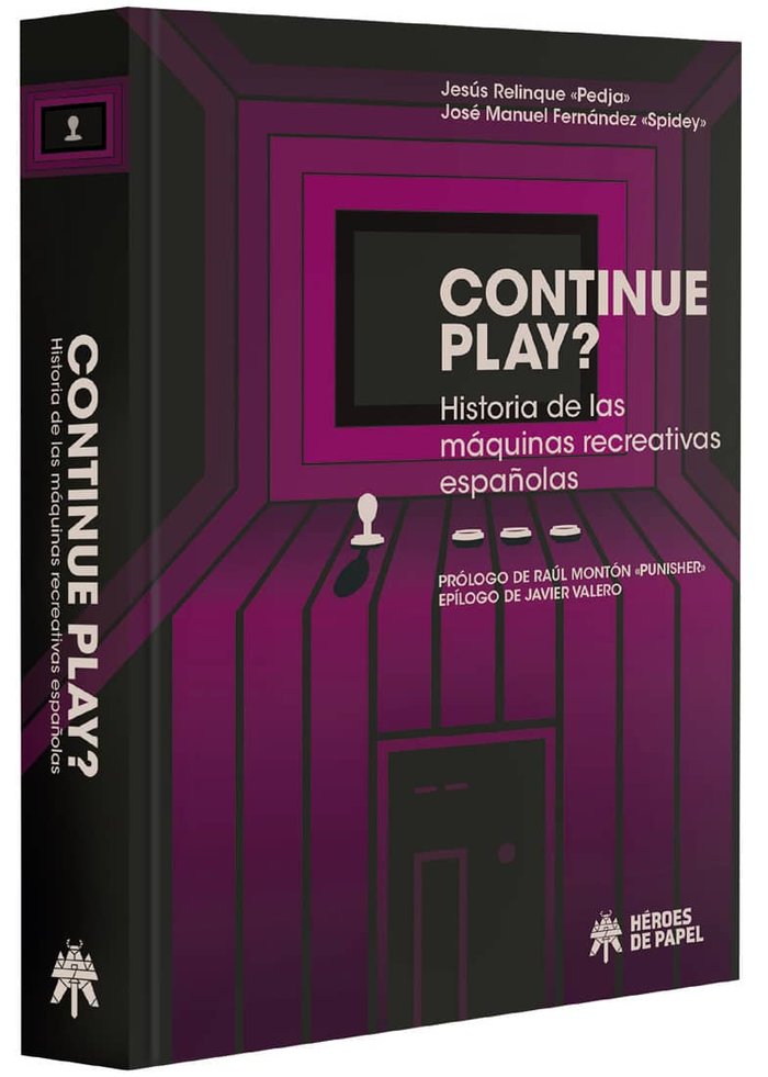 Continue Play?, de Fernández Spidey, José Manuel | portada del libro