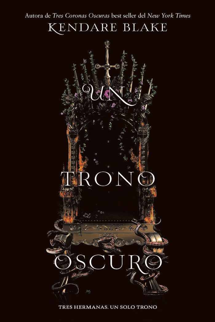 Un trono oscuro, de Blake, Kendare | portada del libro