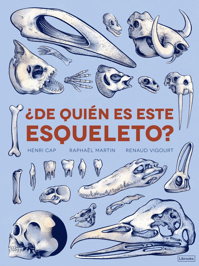 ¿De quién es este esqueleto?, de Cap, Henri | portada del libro