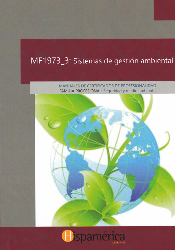 MF1973_3 Sistemas de gestión ambiental | portada del libro