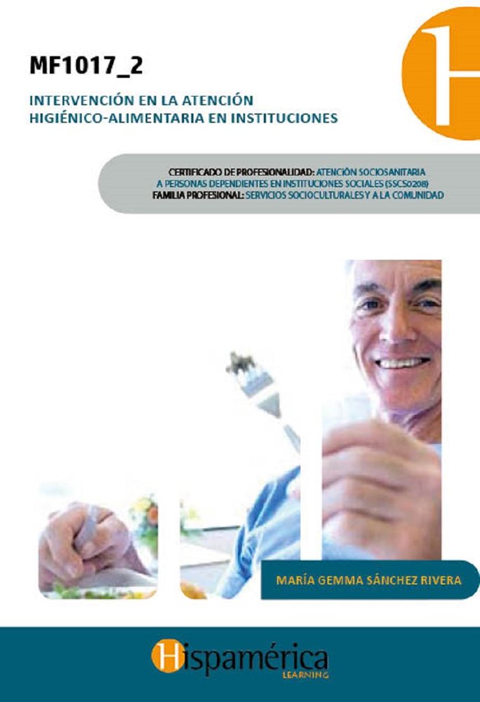 MF1017_2 Intervención en la atención higiénico-sanitaria en instituciones | portada del libro
