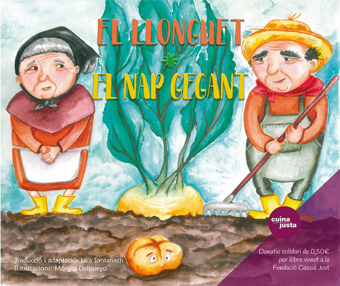 El nap gegant-El llonguet, de Santanach, Laia | portada del libro