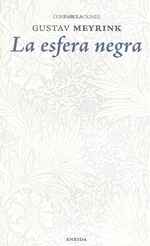 La esfera negra, de Gustav Meyrink | portada del libro