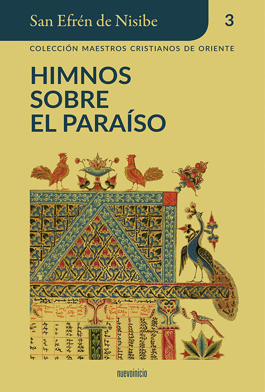 Himnos sobre el paraíso, de DE NISIBE, SAN EFREN | portada del libro