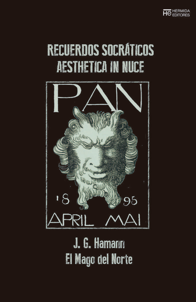 Recuerdos socráticos. Aesthetica in nuce, de Hamann, Johann Georg | portada del libro