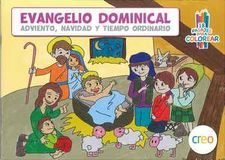 EVANGELIO DOMINICAL PARA COLOREAR, de CREO | portada del libro