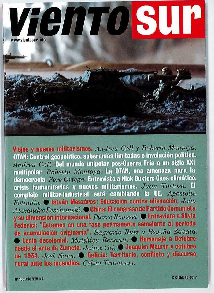VIENTO SUR 155, de AA.VV. | portada del libro