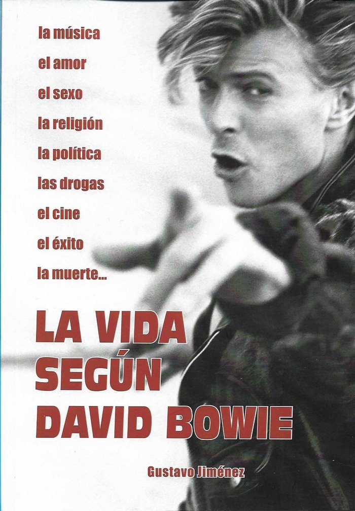 La vida según David Bowie, de Jiménez Limones | portada del libro