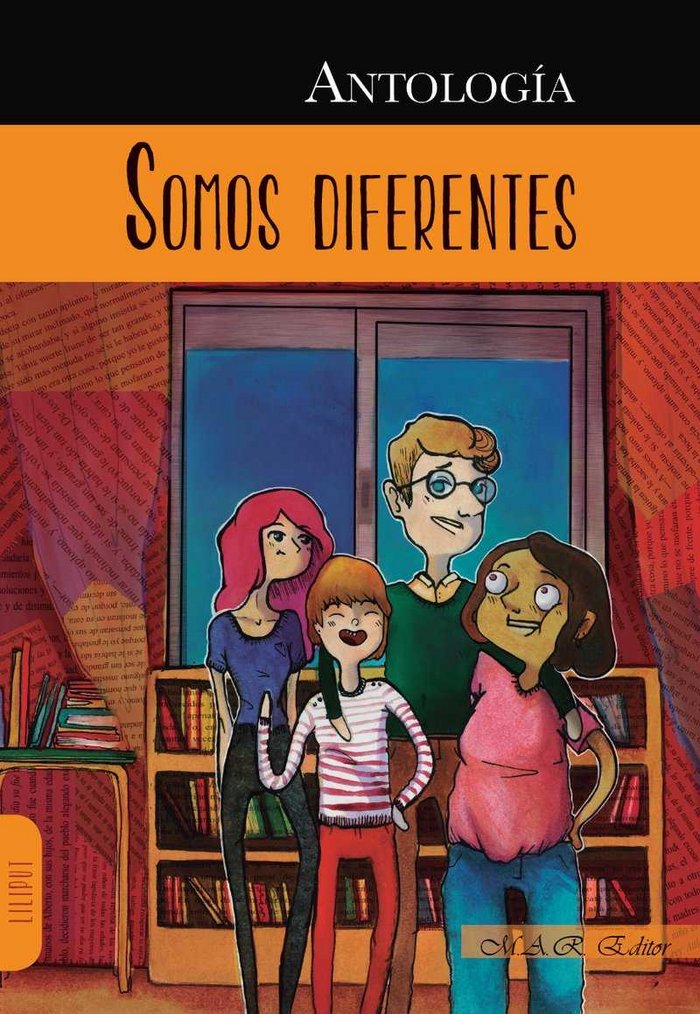 Somos diferentes., de Aparicio Fernandez, Asier | portada del libro